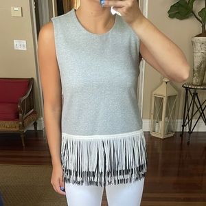 JCrew Fringe Tank Top